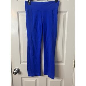 Athleta Electric Royal Blue Flare Leggings Athletic Sz: Small